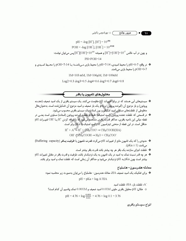 مرور جامع DRS بیوشیمی بالینی