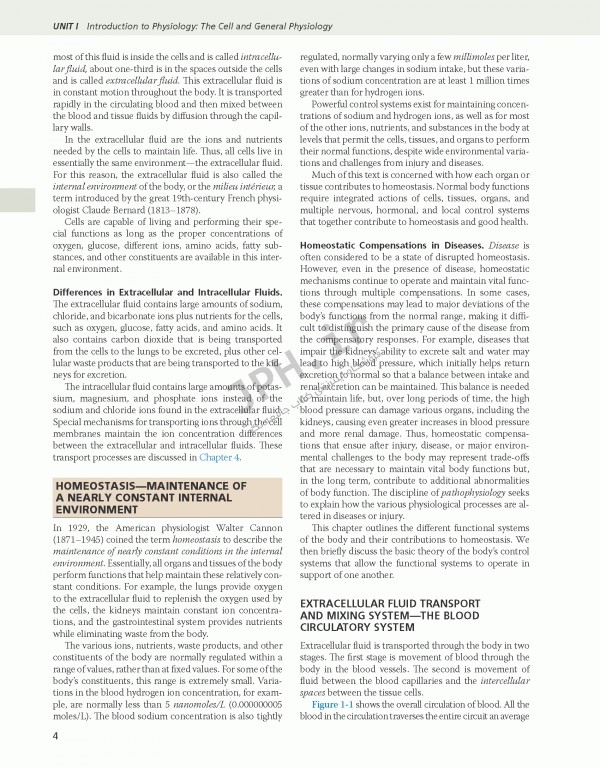 فیزیولوژی گایتون و هال 2021 وزیری با جلد هارد| Guyton and Hall Textbook of Medical Physiology 2021