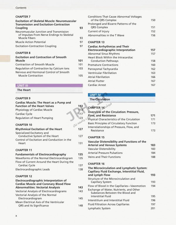 فیزیولوژی گایتون و هال 2021 وزیری با جلد هارد| Guyton and Hall Textbook of Medical Physiology 2021