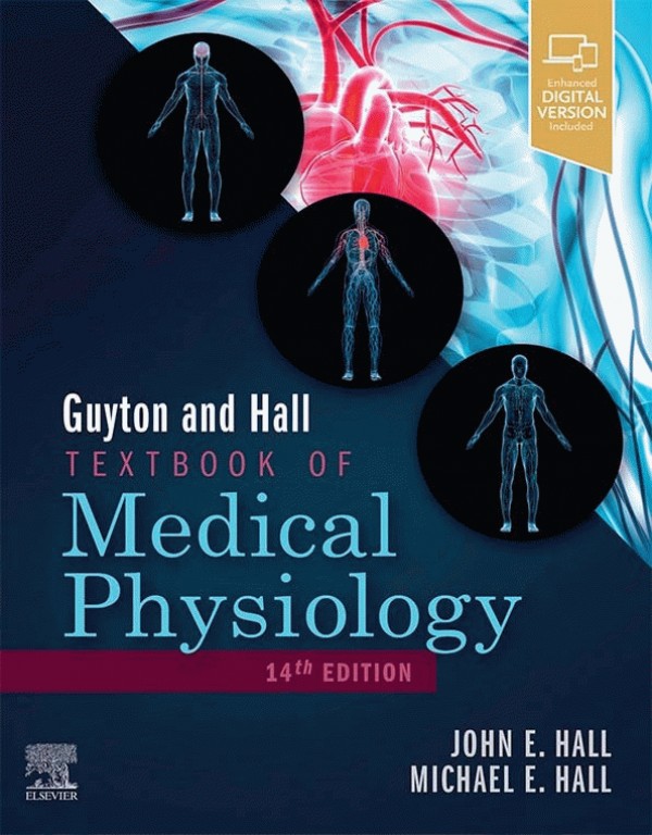 فیزیولوژی گایتون و هال 2021 وزیری با جلد هارد| Guyton and Hall Textbook of Medical Physiology 2021