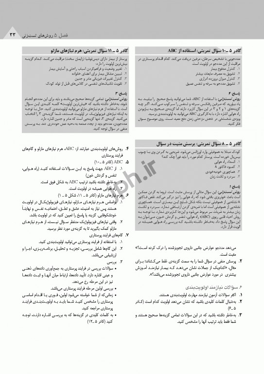 ساندرز مرور جامع پرستاری برای آزمون NCLEX-RN