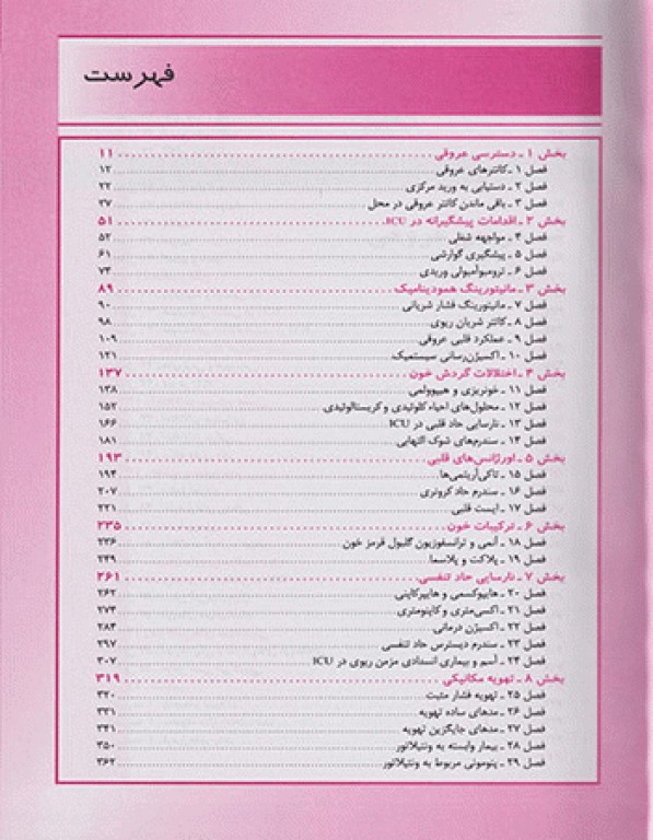 کتاب کامل ICU پل مارینو 2014