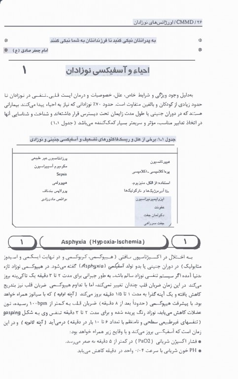 تظاهرات اصلی و درمان بیماری‌ها CMMD اورژانس‌های اطفال