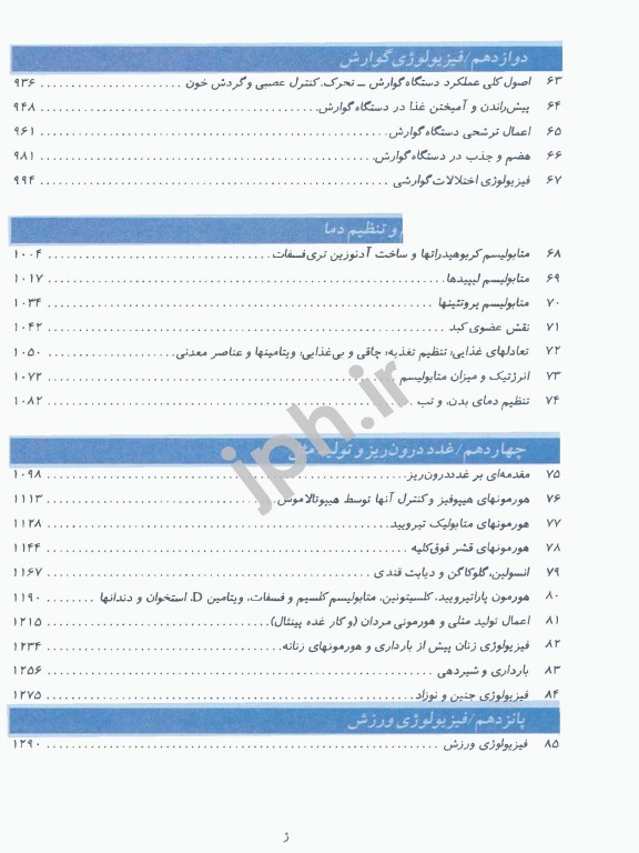 فیزیولوژی پزشکی گایتون و هال 2021 دکتر نیاورانی جلد دوم