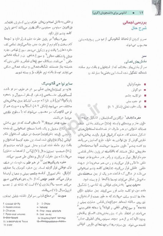 آناتومی گری 2020 برای دانشجویان جلد سوم سر و گردن ترجمه دکتر مهدی‌زاده