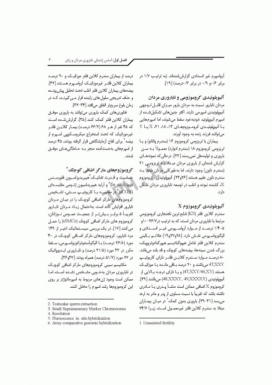 ژنتیک ناباروری انسانی