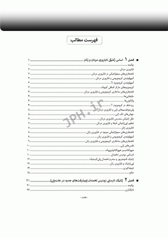 ژنتیک ناباروری انسانی