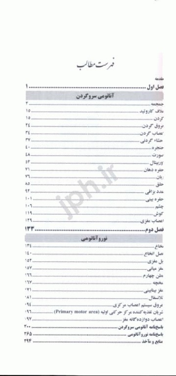 گنجینه سوالات جامع آناتومی سر و گردن و نوروآناتومی