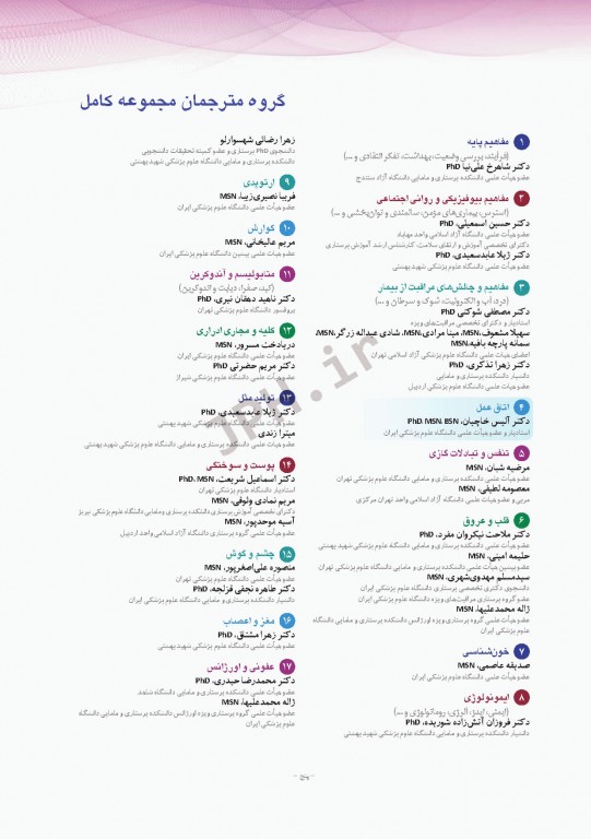 پرستاری داخلی و جراحی برونر و سودارث 2018 جلد4 اتاق عمل
