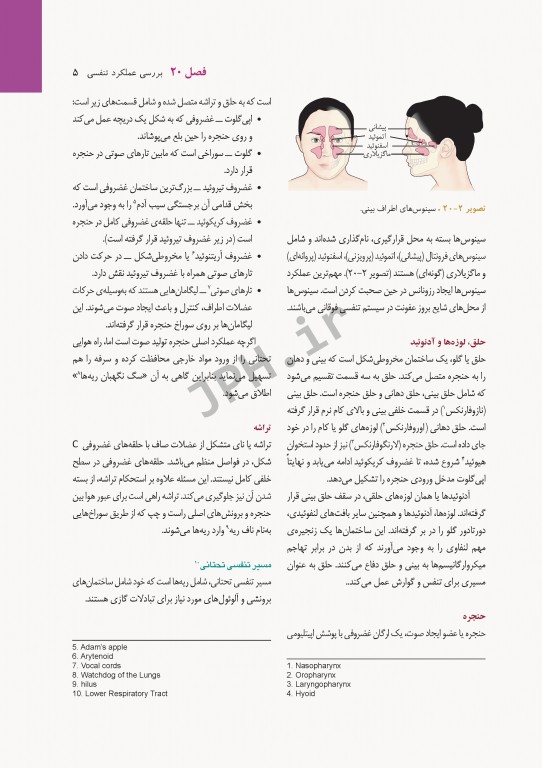 پرستاری داخلی و جراحی برونر و سودارث 2018 جلد5 تنفس و تبادلات گازی