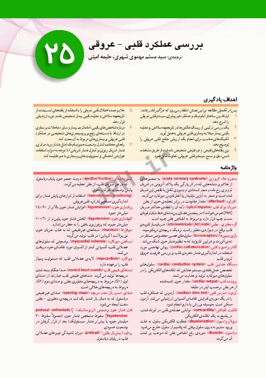 پرستاری داخلی و جراحی برونر و سودارث 2018 جلد6 قلب و عروق