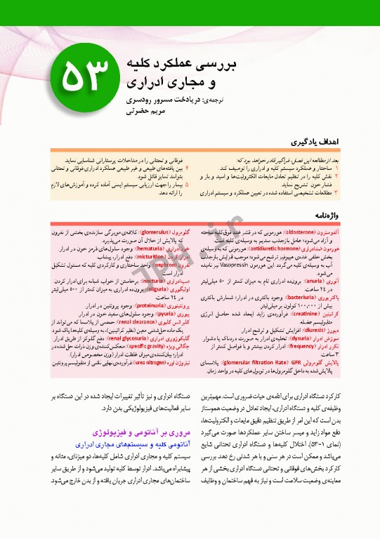 پرستاری داخلی و جراحی برونر و سودارث 2018 جلد12 کلیه و مجاری ادراری