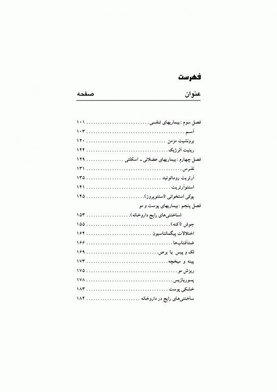 داروشناسی نسخه‌های رایج دکتر خلیلی