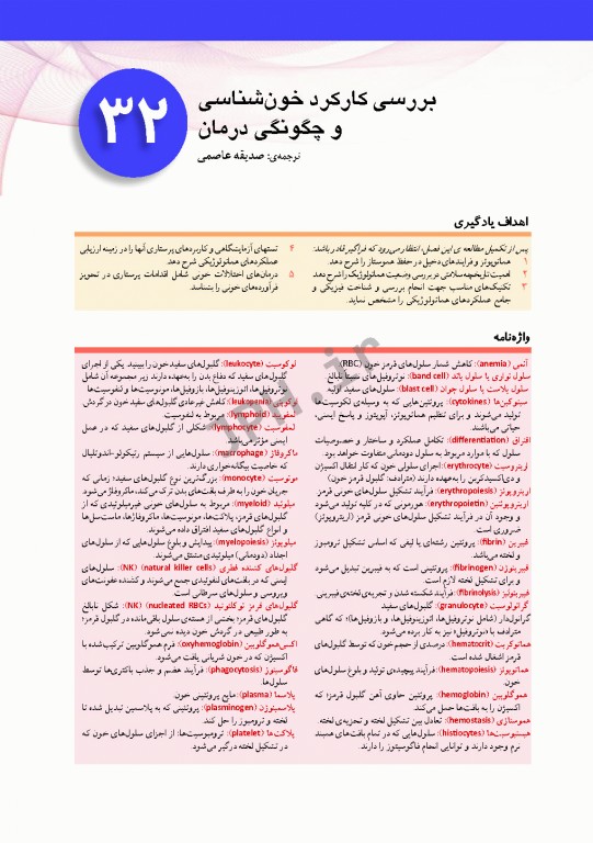 پرستاری داخلی و جراحی برونر و سودارث 2018 جلد7 خون شناسی