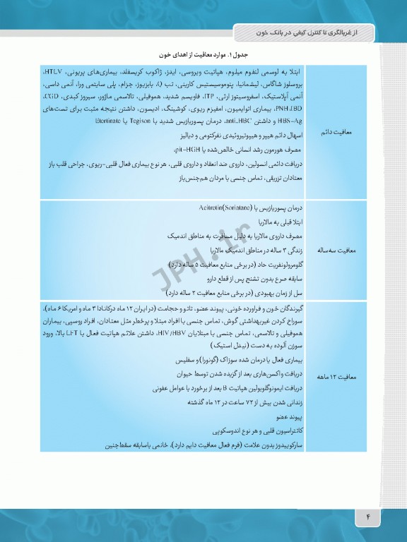 از غربالگری تا کنترل کیفی در بانک خون