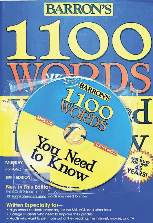 1100 واژه‌ای که باید دانست بارونز ویرایش ششم