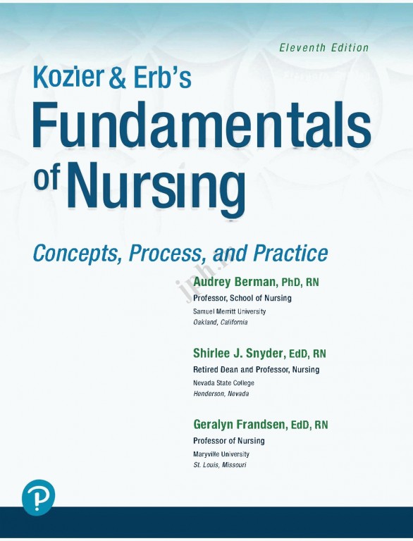 مبانی پرستاری کوزیر و ارب 2020 | Kozier & Erb's fundamentals of Nursing 11th Edition