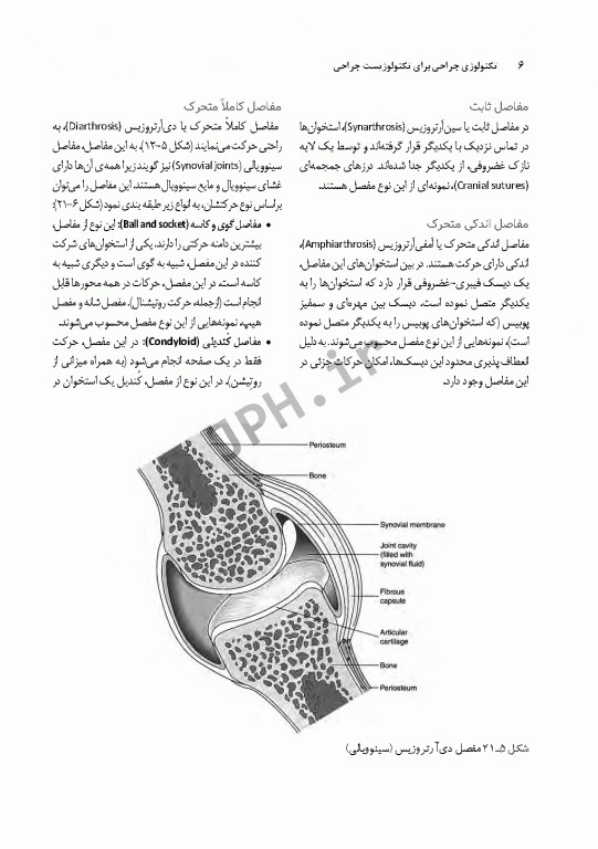 تکنولوژی جراحی برای تکنولوژیست جراحی 2018 جلد6 جراحی ارتوپدی