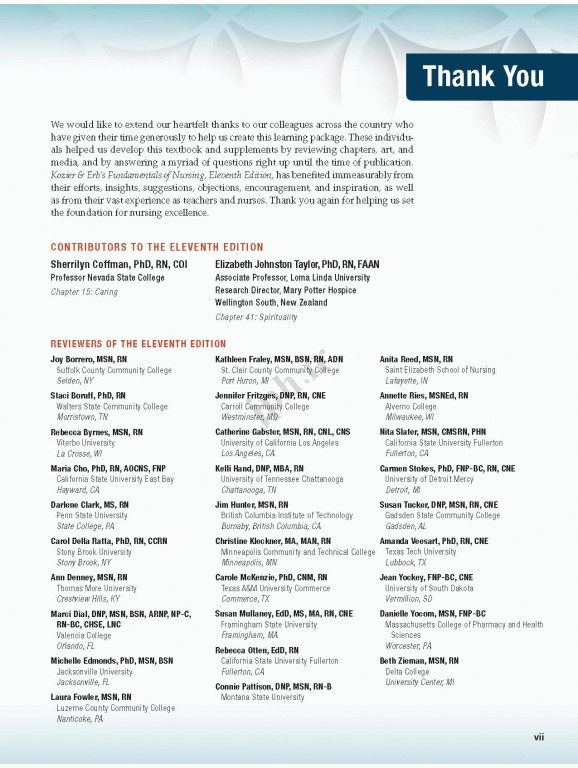 مبانی پرستاری کوزیر و ارب 2020 | Kozier & Erb's fundamentals of Nursing 11th Edition