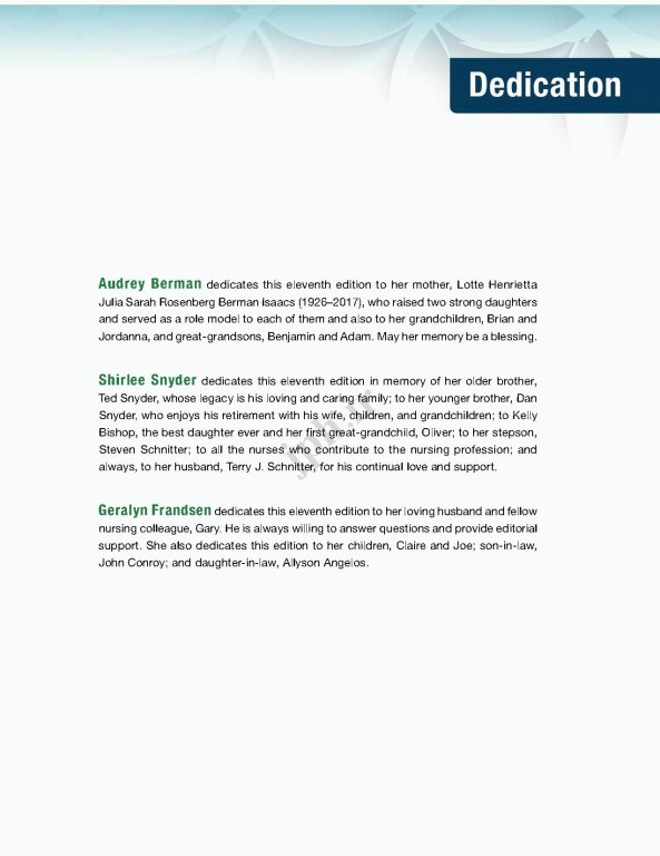 مبانی پرستاری کوزیر و ارب 2020 | Kozier & Erb's fundamentals of Nursing 11th Edition