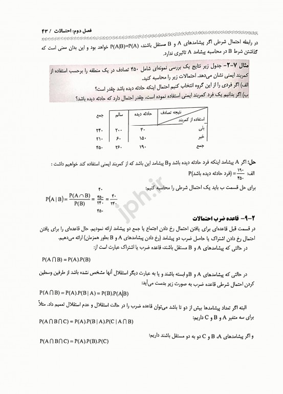 مبانی و روشهای آمار زیستی دکتر فلاح‌زاده