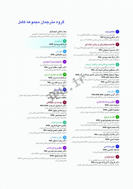 پرستاری داخلی و جراحی برونر و سودارث 2018 جلد9 ارتوپدی