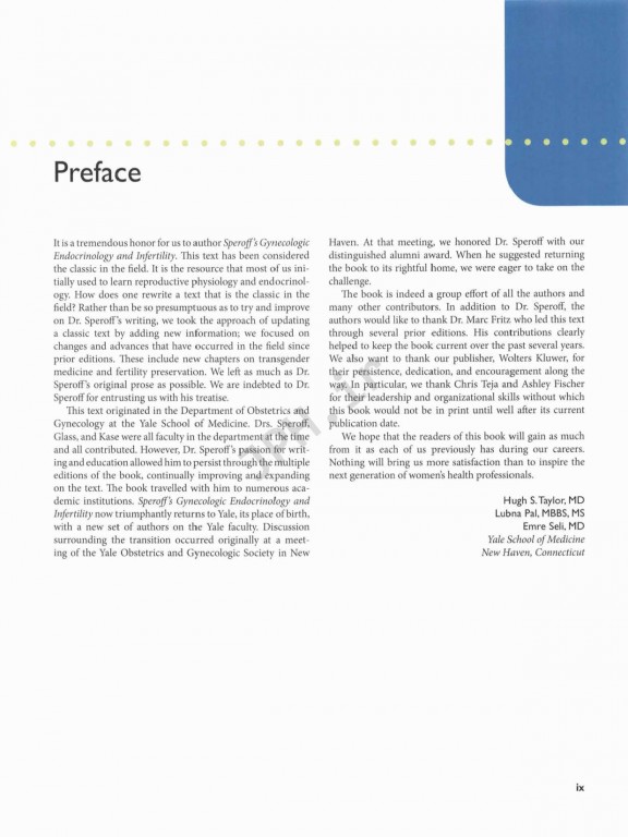 اندوکرینولوژی بالینی زنان و ناباروری اسپیروف | Speroffs Clinical Gynecologic Endocrinology 9th Edition