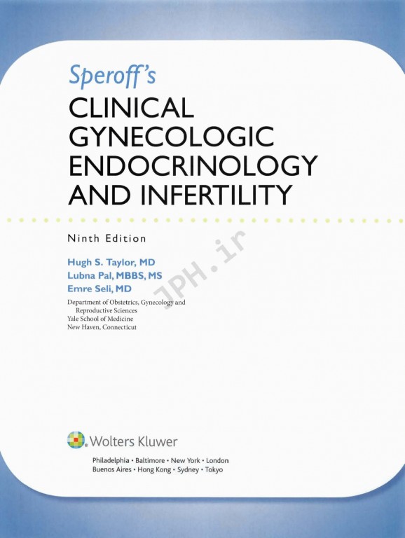 اندوکرینولوژی بالینی زنان و ناباروری اسپیروف | Speroffs Clinical Gynecologic Endocrinology 9th Edition