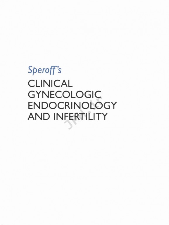 اندوکرینولوژی بالینی زنان و ناباروری اسپیروف | Speroffs Clinical Gynecologic Endocrinology 9th Edition