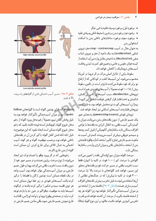 مراقبت از بیمار در جراحی الکساندر 2019 جلد11 جراحی تروما
