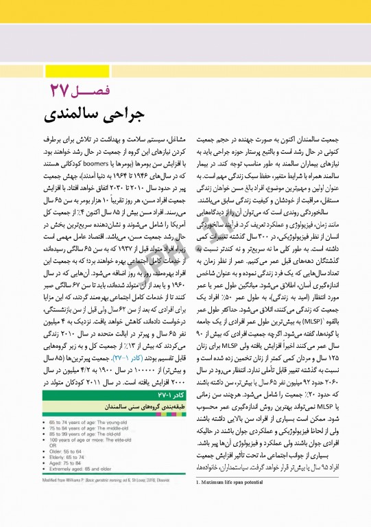 مراقبت از بیمار در جراحی الکساندر 2019 جلد12 جراحی سالمندی، اقدامات مداخله‌ای تصویر برداری، درمان‌های مکمل و جایگزین