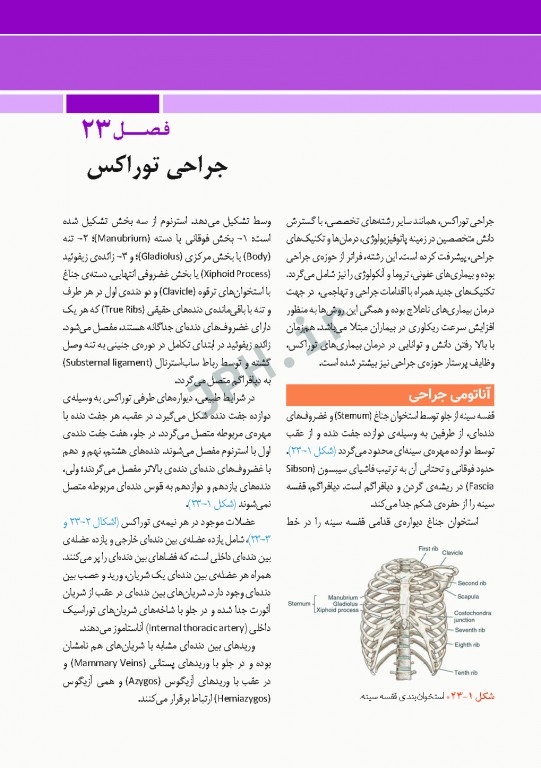 مراقبت از بیمار در جراحی الکساندر 2019 جلد9 جراحی توراکس، قلب و عروق