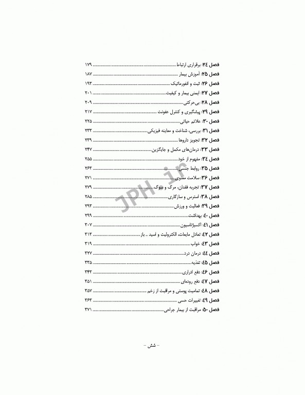 مرور آزمون مبانی مراقبت‌های پرستاری پوتروپری