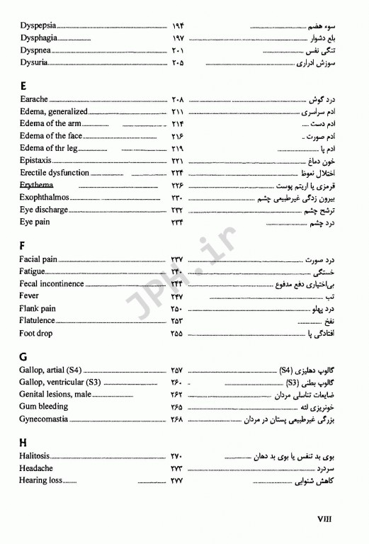 بررسی سریع علائم و نشانه‌ها