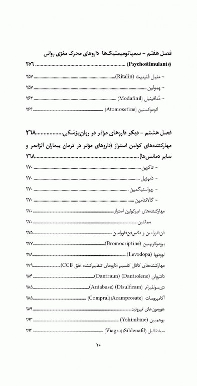 داروهای رایج روان‌ پزشکی