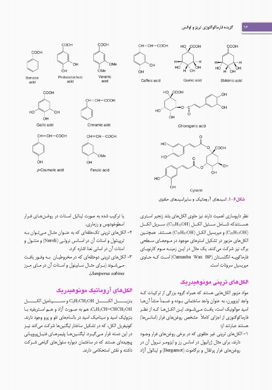 گزیده فارماکوگنوزی تریز و اوانس