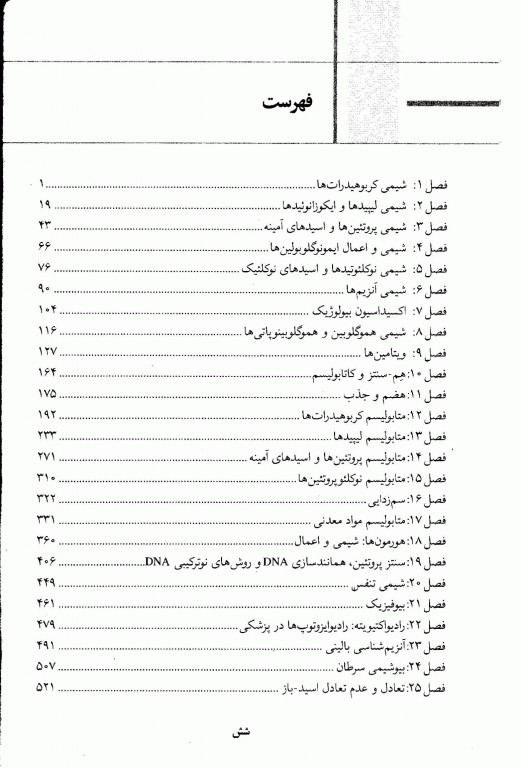 پرسش و پاسخ بیوشیمی عمومی پزشکی بالینی چترجی