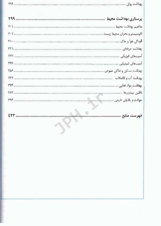 پرستاری سلامت جامعه، فرد و خانواده، محیط
