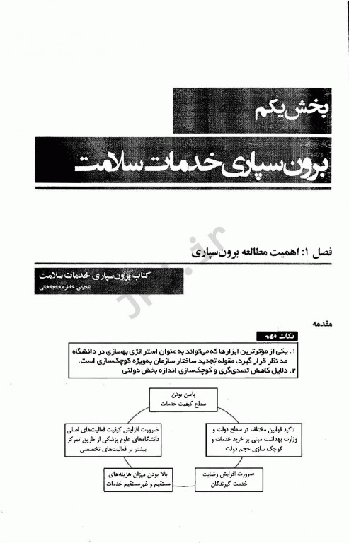 درسنامه سازمان و مدیریت بهداشت و درمان