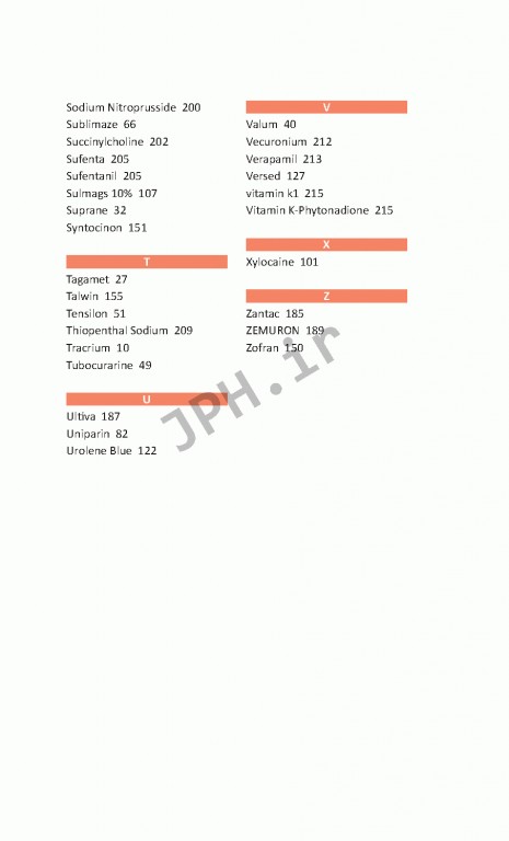 راهنمای کامل داروهای بیهوشی