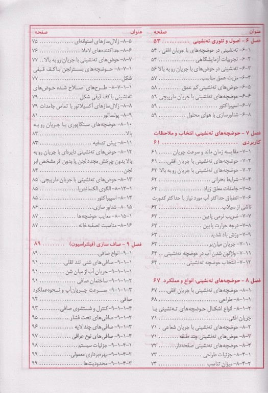 اصول تصفیه آب برای کاربرد جهانی