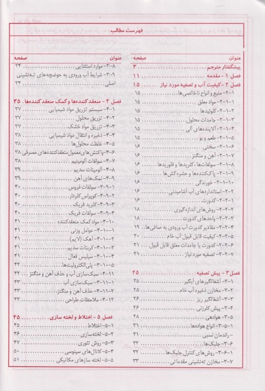 اصول تصفیه آب برای کاربرد جهانی