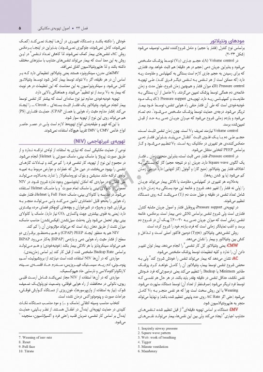 بیماری‌های ریوی کودکان کندیگ 2019 جلد3 بیماری‌های ریوی در بخش مراقبت‌های ویژه و آسم