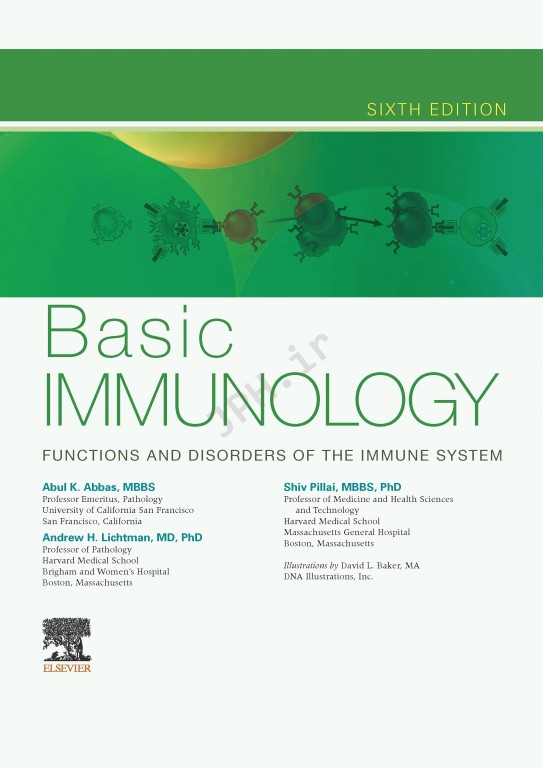 ایمونولوژی پایه ابوالعباس ویرایش ششم | 2020 Basic Immunology Functions and Disorders of the Immune System