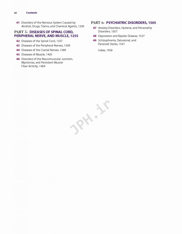 اصول مغز و اعصاب آدامز و ویکتور | Adams and Victor's Principles of Neurology 11th Edition 2019