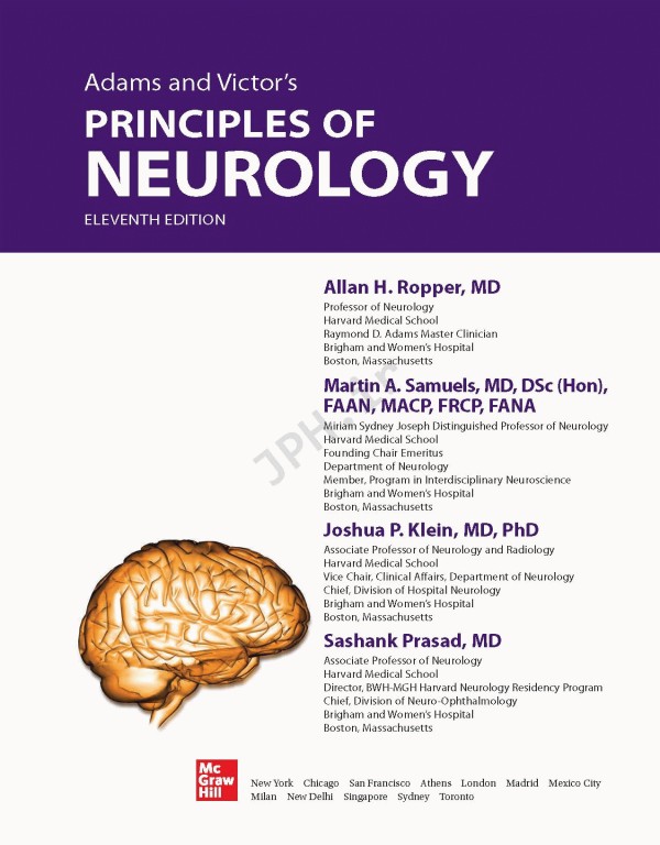 اصول مغز و اعصاب آدامز و ویکتور | Adams and Victor's Principles of Neurology 11th Edition 2019