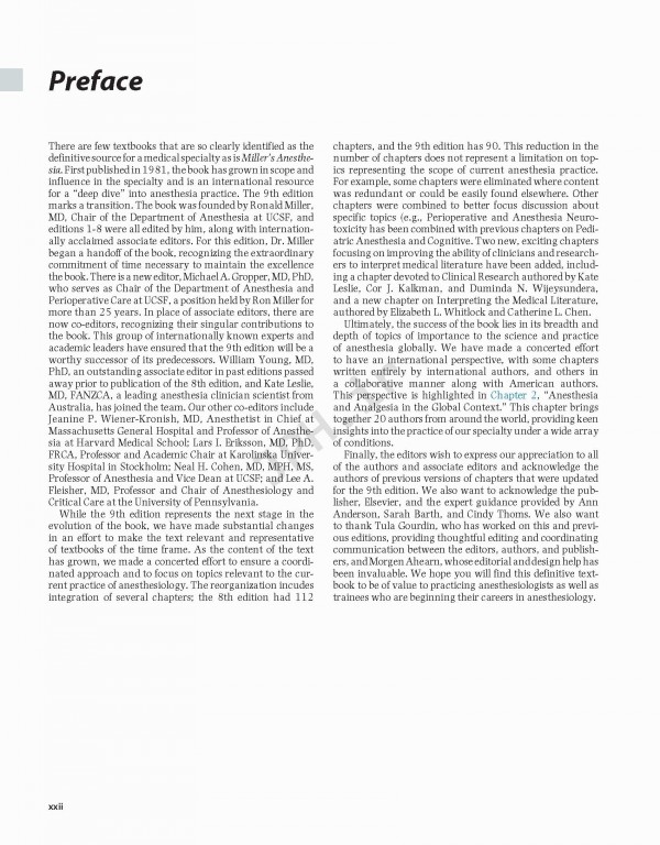 بیهوشی میلر 2019 | Miller's Anesthesia