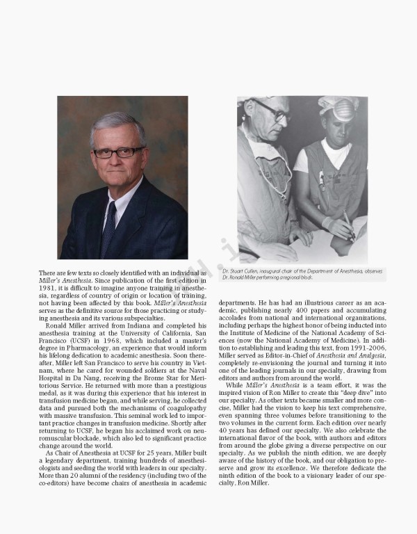 بیهوشی میلر 2019 | Miller's Anesthesia