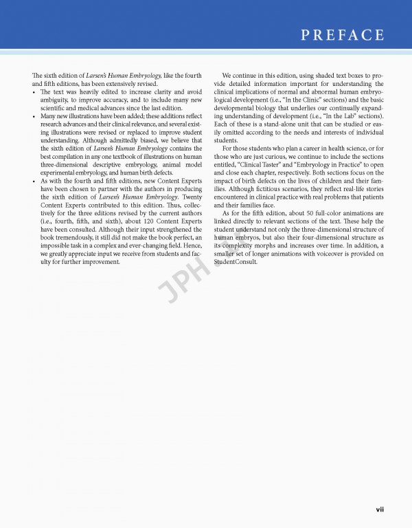 جنین شناسی انسانی لارسن ویرایش ششم 2021 | Larsen's Human Embryology