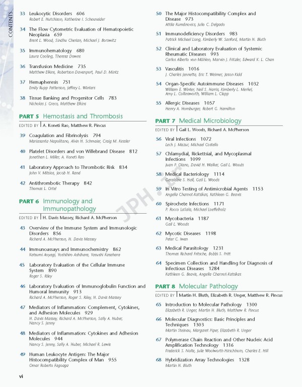 تشخیص و پیگیری بالینی بیماری‌ها به کمک روش‌های آزمایشگاهی هنری‌ دیویدسون | Henry’s Clinical Diagnosis and Management by Laboratory Methods 2017